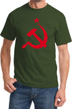 Soviet Union T-shirt Red Hammer and Sickle Tee - Yoga Clothing for You