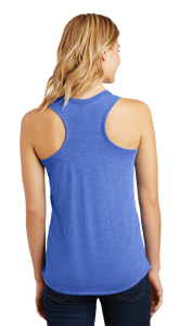 Ladies Radiation Racerback Tank Top Radioactive Fallout Shelter - Yoga Clothing for You