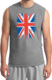 Union Jack Muscle Shirt - Yoga Clothing for You