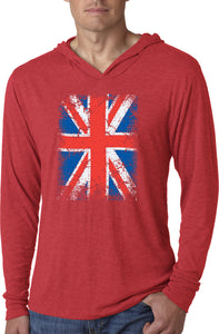 Union Jack Lightweight Hoodie - Yoga Clothing for You