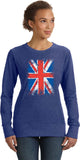 Union Jack Ladies Sweatshirt - Yoga Clothing for You