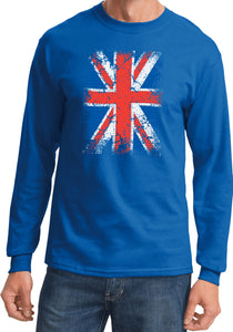 Union Jack Long Sleeve Shirt - Yoga Clothing for You