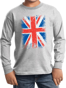 Kids Union Jack Long Sleeve Shirt - Yoga Clothing for You