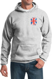 Union Jack Hoodie Pocket Print - Yoga Clothing for You