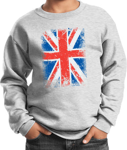 Union Jack Kids Sweatshirt - Yoga Clothing for You