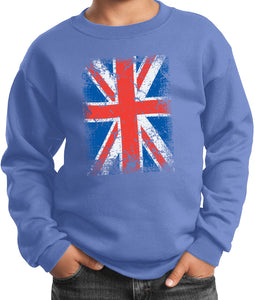 Union Jack Kids Sweatshirt - Yoga Clothing for You