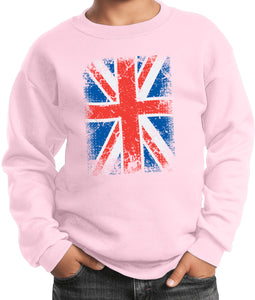 Union Jack Kids Sweatshirt - Yoga Clothing for You