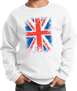 Union Jack Kids Sweatshirt - Yoga Clothing for You