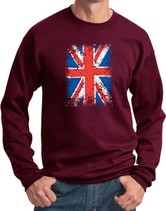 Union Jack Sweatshirt - Yoga Clothing for You