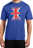 Union Jack T-shirt Flag Moisture Wicking Tee - Yoga Clothing for You