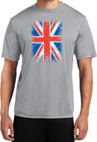 Union Jack T-shirt Flag Moisture Wicking Tee - Yoga Clothing for You